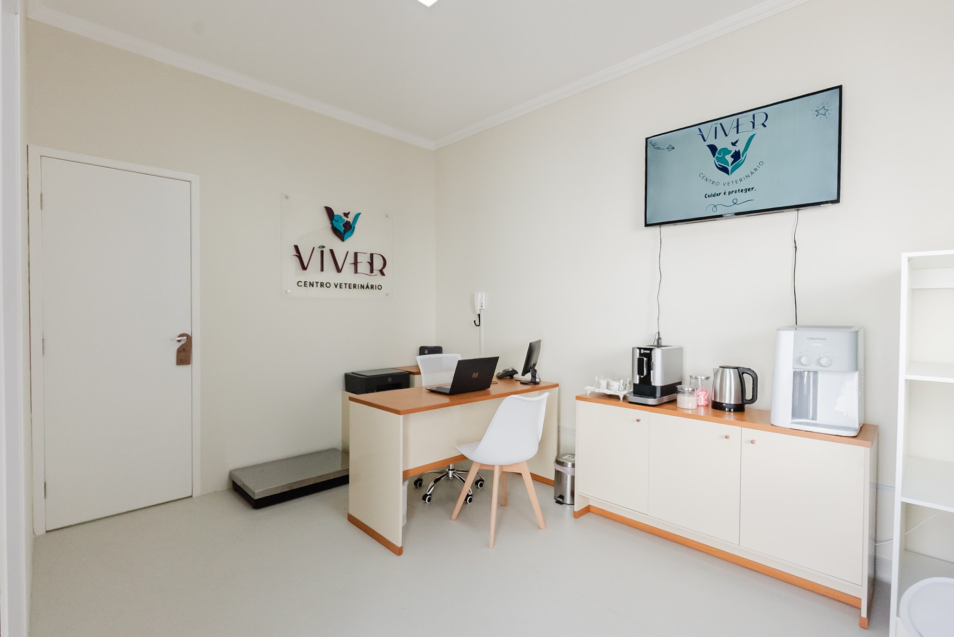 Recepção da Viver Centro Veterinário